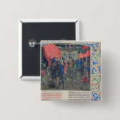 救われているBal des Ardents',チャールズ 缶バッジ (正面&裏面)