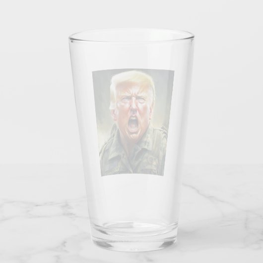 救アメリカとトランプ統一されたは立つ タンブラーグラス (裏面)