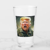 救アメリカとトランプ統一されたは立つ タンブラーグラス (正面)