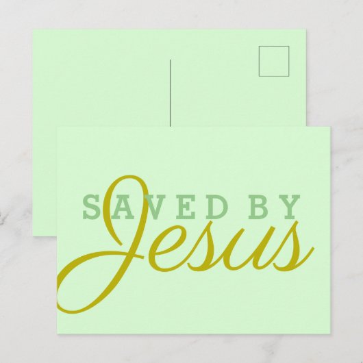 救イエス ポストカード (正面/裏面)