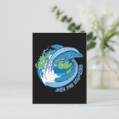 救イルカ ポストカード (スタンド正面)