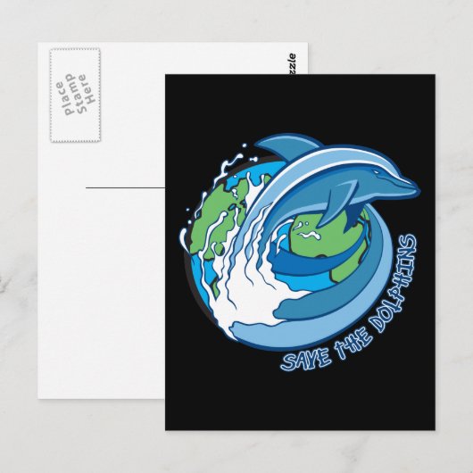 救イルカ ポストカード (正面/裏面)