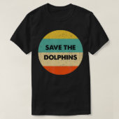 救イルカ Tシャツ (デザイン正面)