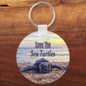 救ウミガメ キーホルダー (正面)