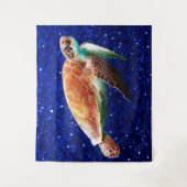 救ウミガメ タペストリー (正面)