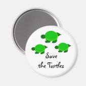 救ウミガメ マグネット (正面/裏面)