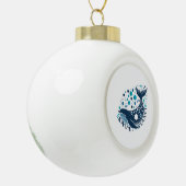 救エコ認識度 セラミックボールオーナメント (左)