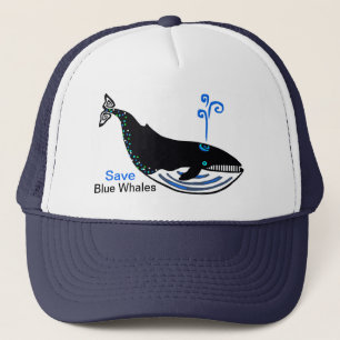 救クジラ – 絶滅危惧動物 – 野生生物 キャップ