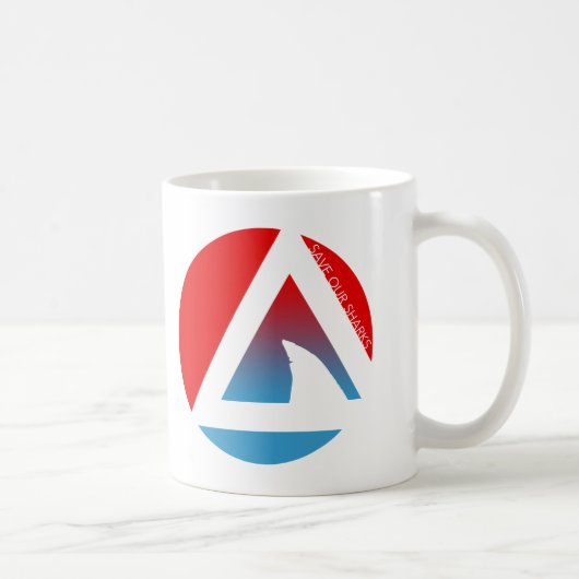 救サメ コーヒーマグカップ (右)
