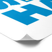 救サンゴ礁 ポスター (角)