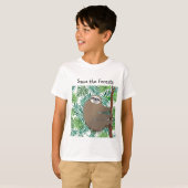 救ザフォレストスロース登山アツリーズツリーズ Tシャツ (正面フル)