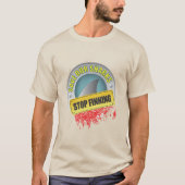 救ストップザメTシャツ Tシャツ (正面)