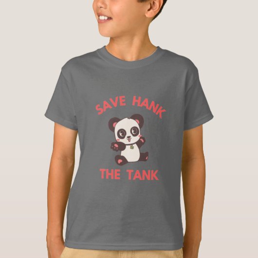 救タンクを取るおもしろい Tシャツ (正面)