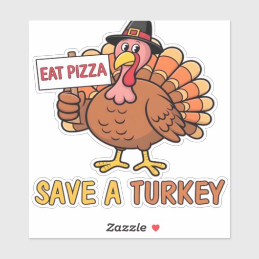 救ターク食べのおもしろいピザ シール (シート)