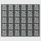 救ダス – ラクおもしろいーン認識度 ラッピングペーパー (フラット)