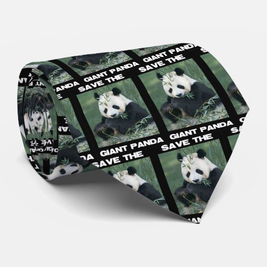 救パンダ ネクタイ (ロール)