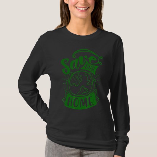 救ホームアースデイ Tシャツ (正面)
