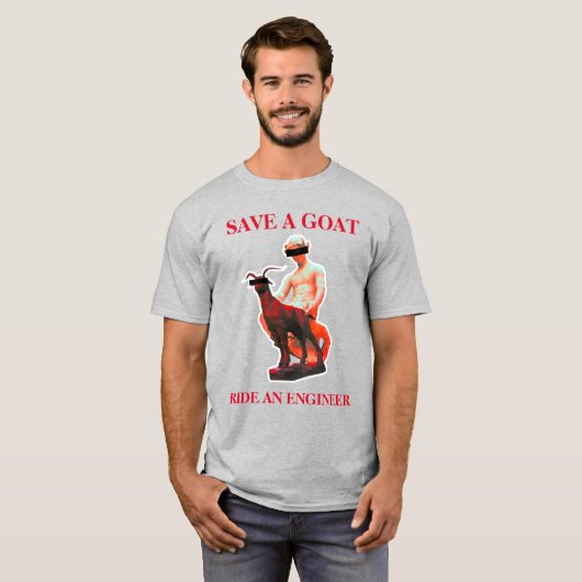 救ヤギ Tシャツ (正面フル)