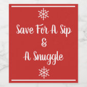 救一口飲み込み ワインラベル (シングルラベル)