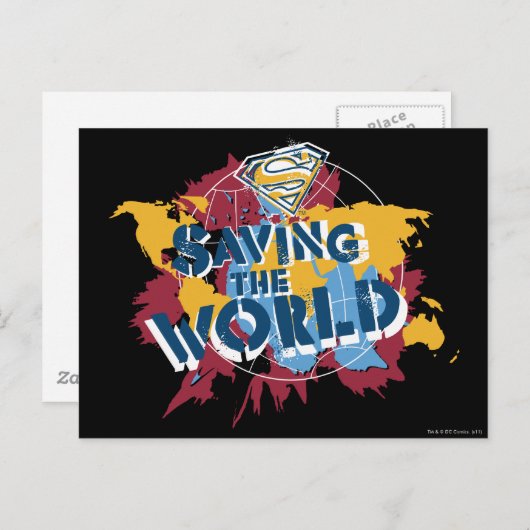 救世の中が絵を描だ ポストカード (正面/裏面)