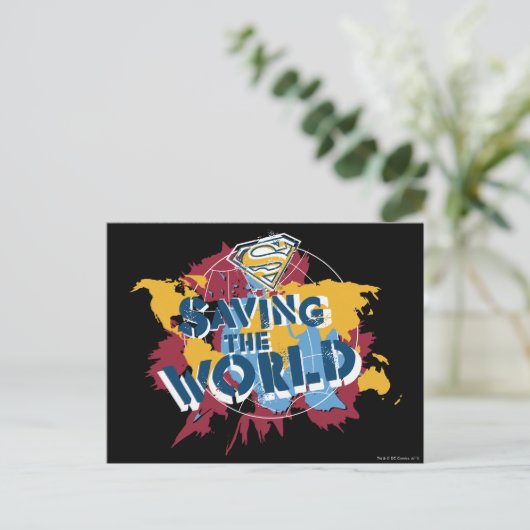 救世の中が絵を描だ ポストカード (スタンド正面)