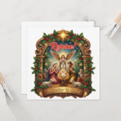 救世主が生まれたことを喜べ カード (正面/裏面インサイチュ)