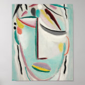 救世主の首、殉教者 |フォン・ジャレンスキー ポスター (正面)