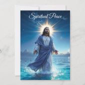 救世主イエス・キリストの恵みと静けさの芸術 招待状 (正面)