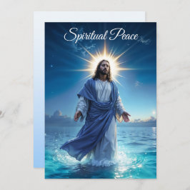 救世主イエス・キリストの恵みと静けさの芸術 招待状