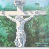 救世主クリスマスイースターバプテス聖なる週 シール (正面)