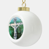 救世主クリスマスイースターバプテス聖なる週 セラミックボールオーナメント (右)