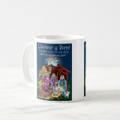 救世主生まれだ!- コーヒーマグカップ (正面左)