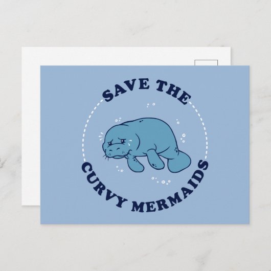 救人魚 ポストカード (正面/裏面)