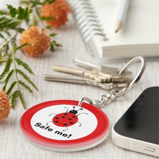 救保護自然パーソナライズされた キーホルダー (正面右)