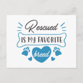 救出されたお気に入りの者は ポストカード (正面)