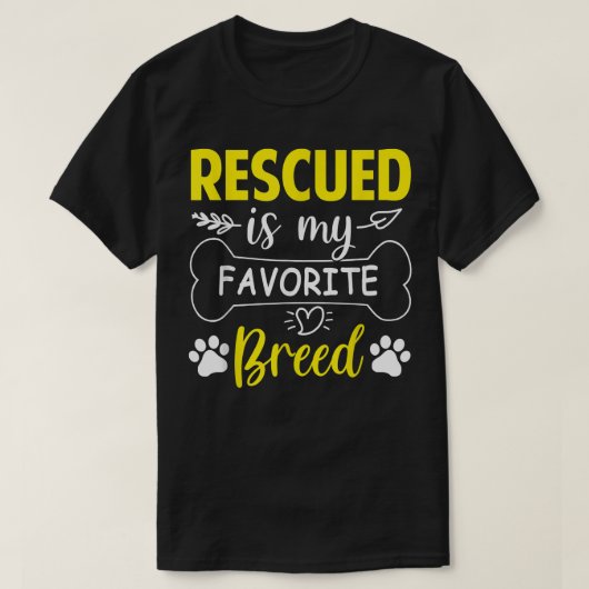 救出されたのは私お気に入りのの血種の動物 Tシャツ (デザイン正面)