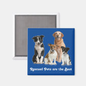 救出されたペットは最高の マグネット (正面/裏面)