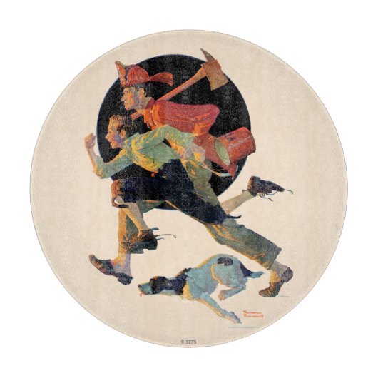 救出に カッティングボード (正面)