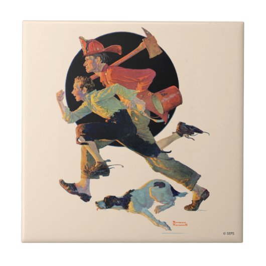 救出に タイル (正面)