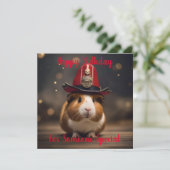 救出の準備：火の虫の帽子をかぶったモルモット。 (スタンド正面)