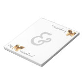 救出チベットスパニエル犬 ノートパッド (回転)