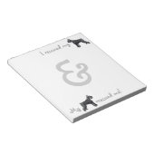 救出巨人シュナウザー ノートパッド (アングル)