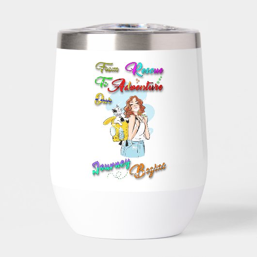 救助から冒険へ旅は前足 (正面)