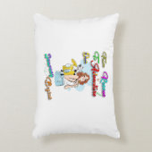 救助から冒険へ旅は前足 アクセントクッション (正面(垂直))