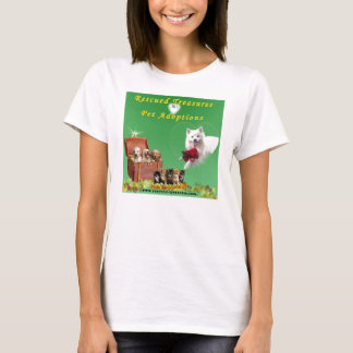 救助された宝物ロゴのティー Tシャツ