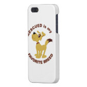 救助された犬の品種 iPhoneケース (裏面左)