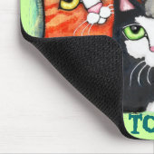 救助された/避難所猫 マウスパッド (コーナー)