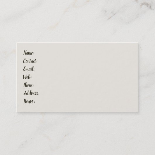 救助される家屋敷の下で引き裂かれる老いぼれたアンティーク 名刺 (裏面)