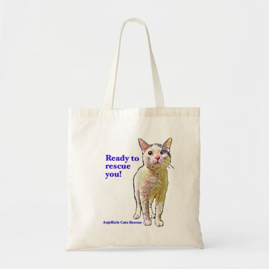 救助するためにトート用意して下さい--Spyro トートバッグ (正面)