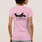 救助では、私は私の心を失ったが、私の精神を見つけました Tシャツ (裏面)